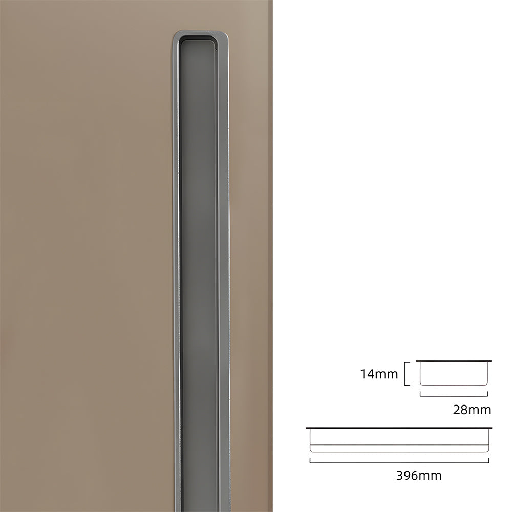Modern Slotted Recessed Concealed Cabinet Handles