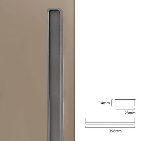 Modern Slotted Recessed Concealed Cabinet Handles