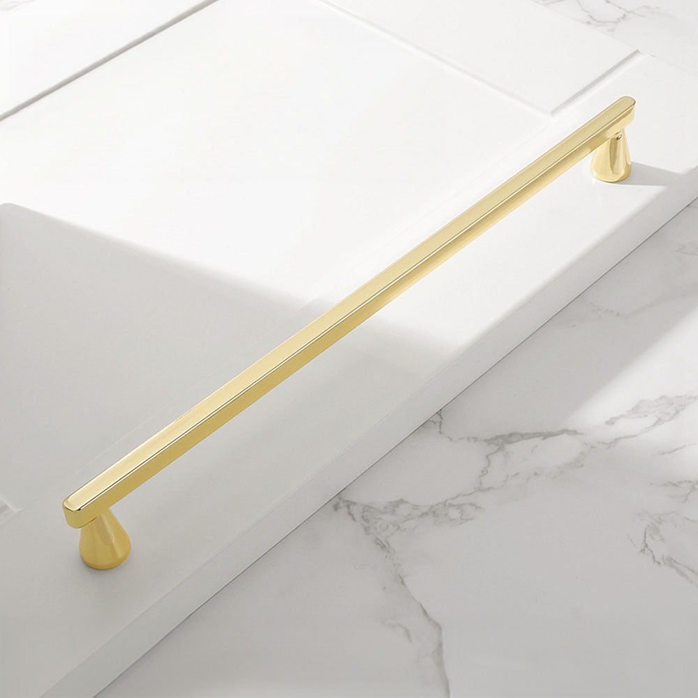 Modern Minimalist Gold and Grey Cabinet Handles