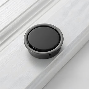 Contemporary Black Hidden Recessed Finger Edge Pulls