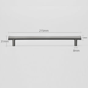 Light Luxury Style High-end Brushed Cabinet Door Handle