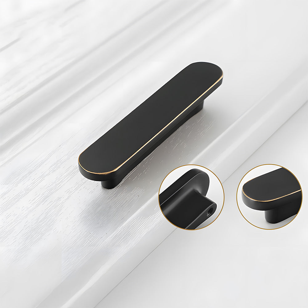 Modern Gold Brass Cabinet Pulls and Handles
