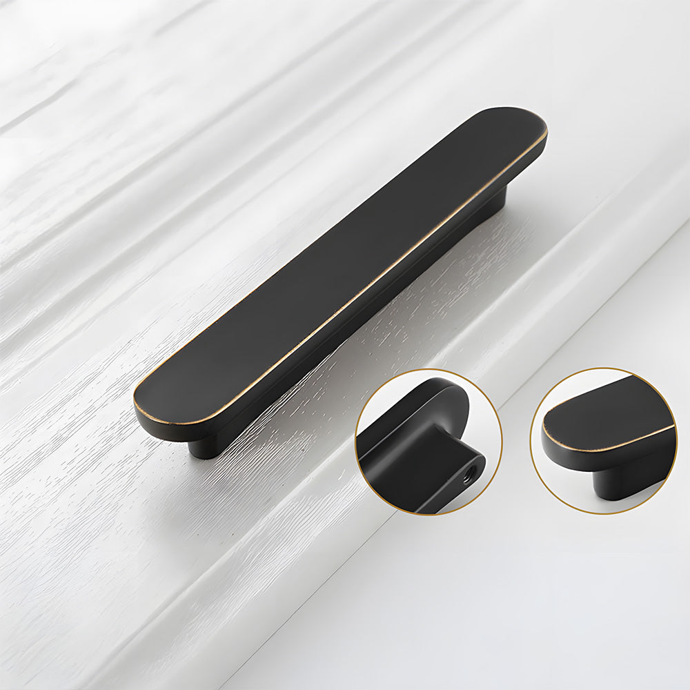 Modern Gold Brass Cabinet Pulls and Handles