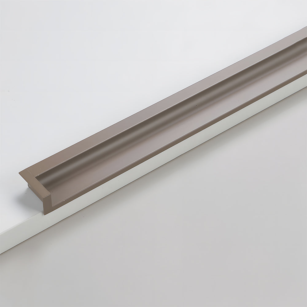 Minimalist Aluminum Alloy Flush Finger Edge Pulls