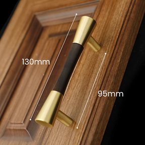 Classical Pure Copper Handle Wood Cabinet Pulls