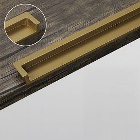 Vintage Sliding Slotting Concealed Cabinet Handles