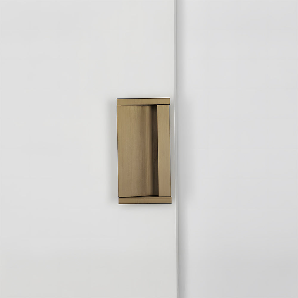 Stylish Extended Solid Concealed Cabinet Handles