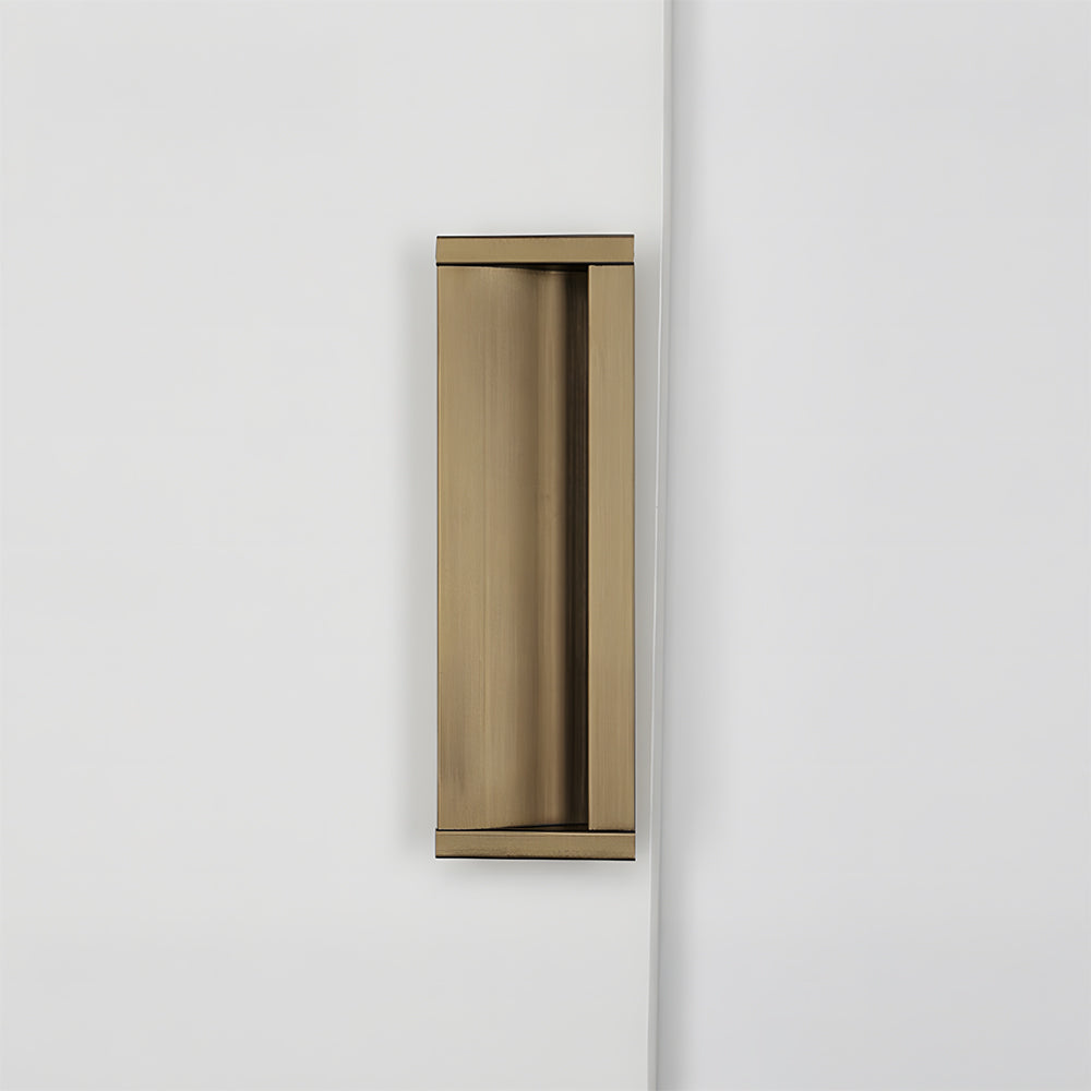Stylish Extended Solid Concealed Cabinet Handles