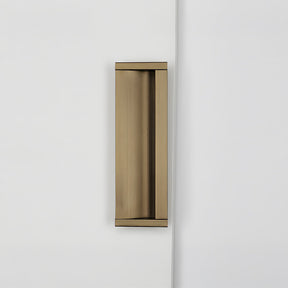 Stylish Extended Solid Concealed Cabinet Handles