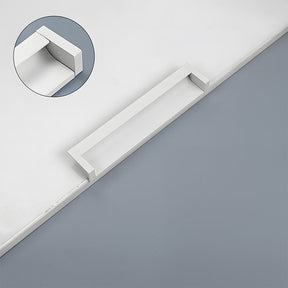 Minimalist Aluminum Alloy Flush Finger Edge Pulls