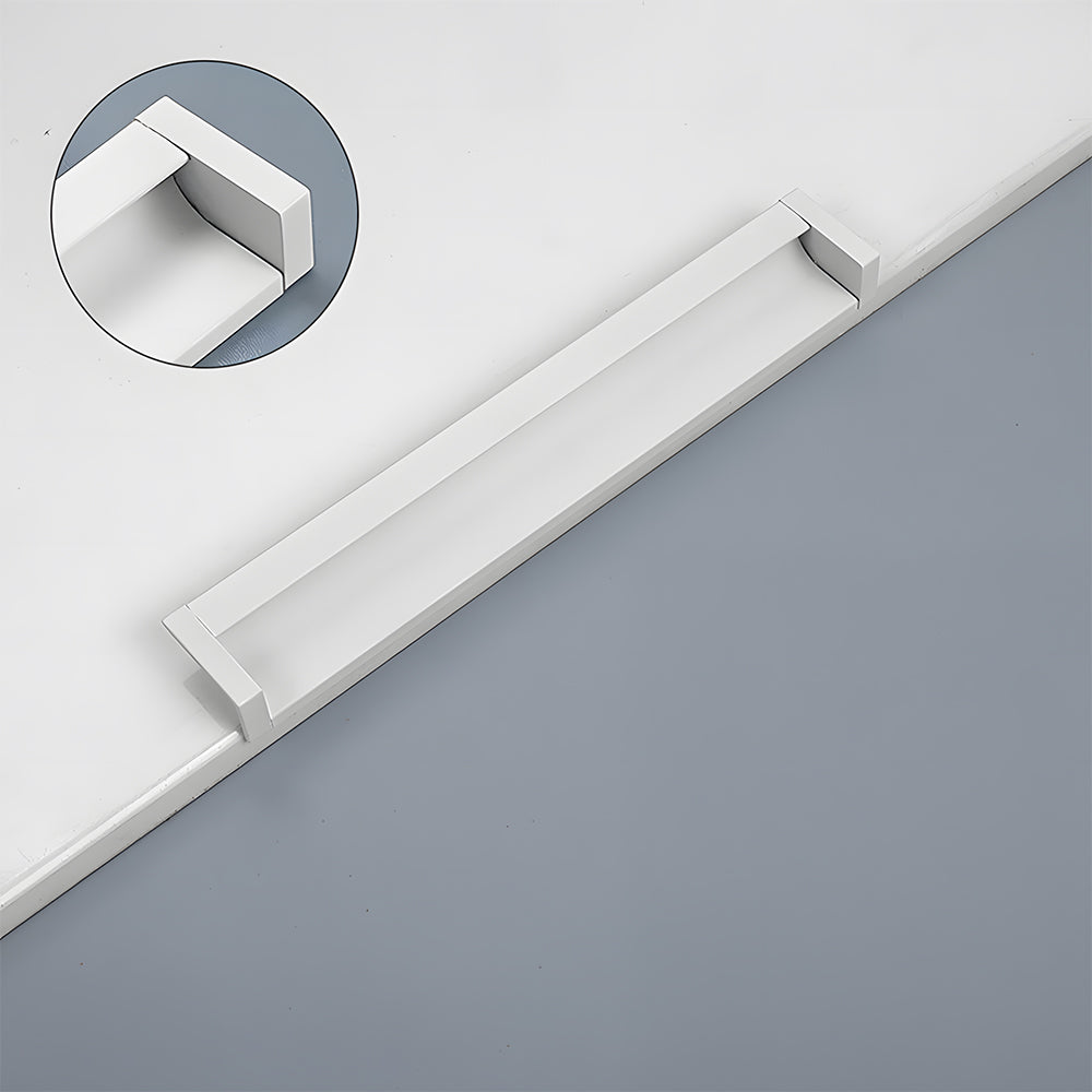 Minimalist Aluminum Alloy Flush Finger Edge Pulls