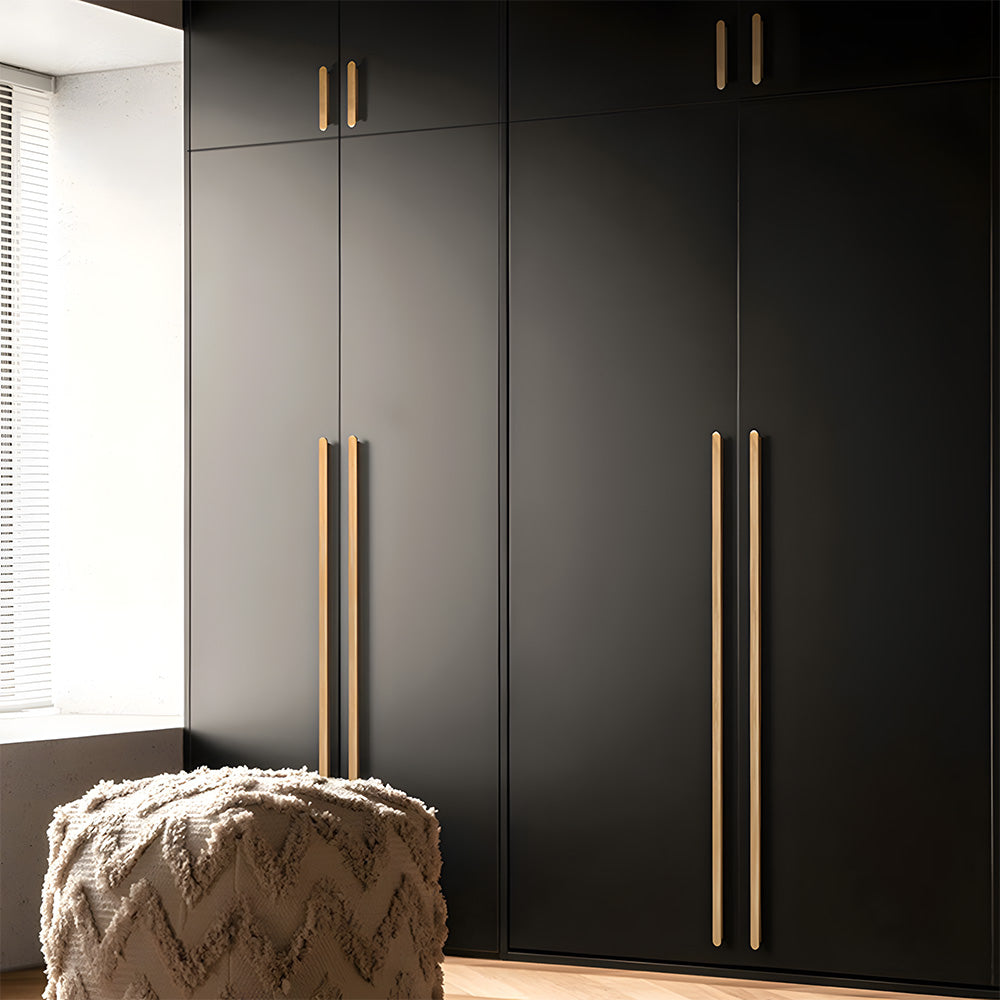 Modern Aluminum Brushed Kitchen Cabinet Handles