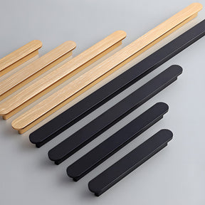 Modern Aluminum Brushed Kitchen Cabinet Handles