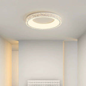Luxury Flush Mount Round Acrylic Ceiling Lamp