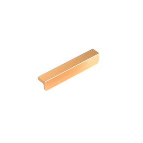Modern Solid Aluminum Alloy Finger Edge Cabinet Pulls