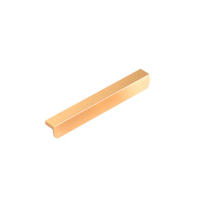 Modern Solid Aluminum Alloy Finger Edge Cabinet Pulls