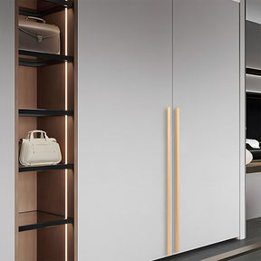 Modern Solid Aluminum Alloy Finger Edge Cabinet Pulls
