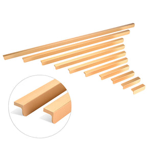 Modern Solid Aluminum Alloy Finger Edge Cabinet Pulls