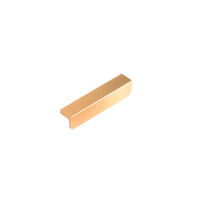 Modern Solid Aluminum Alloy Finger Edge Cabinet Pulls