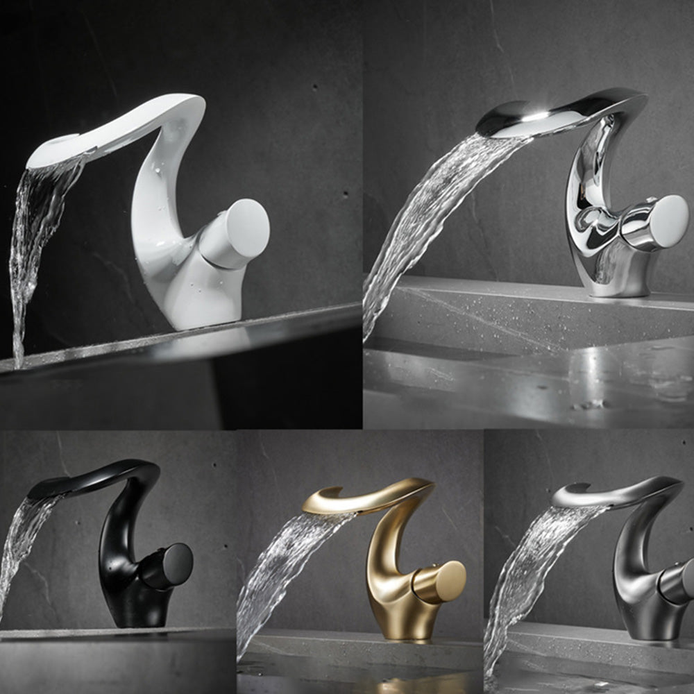Modern Creative S-Shape Mono Basin Mixer Tap