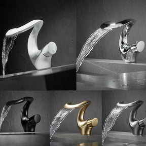 Modern Creative S-Shape Mono Basin Mixer Tap
