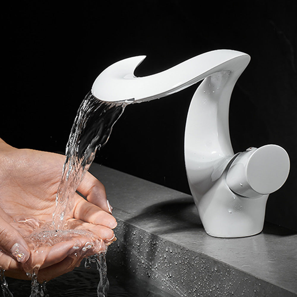 Modern Creative S-Shape Mono Basin Mixer Tap