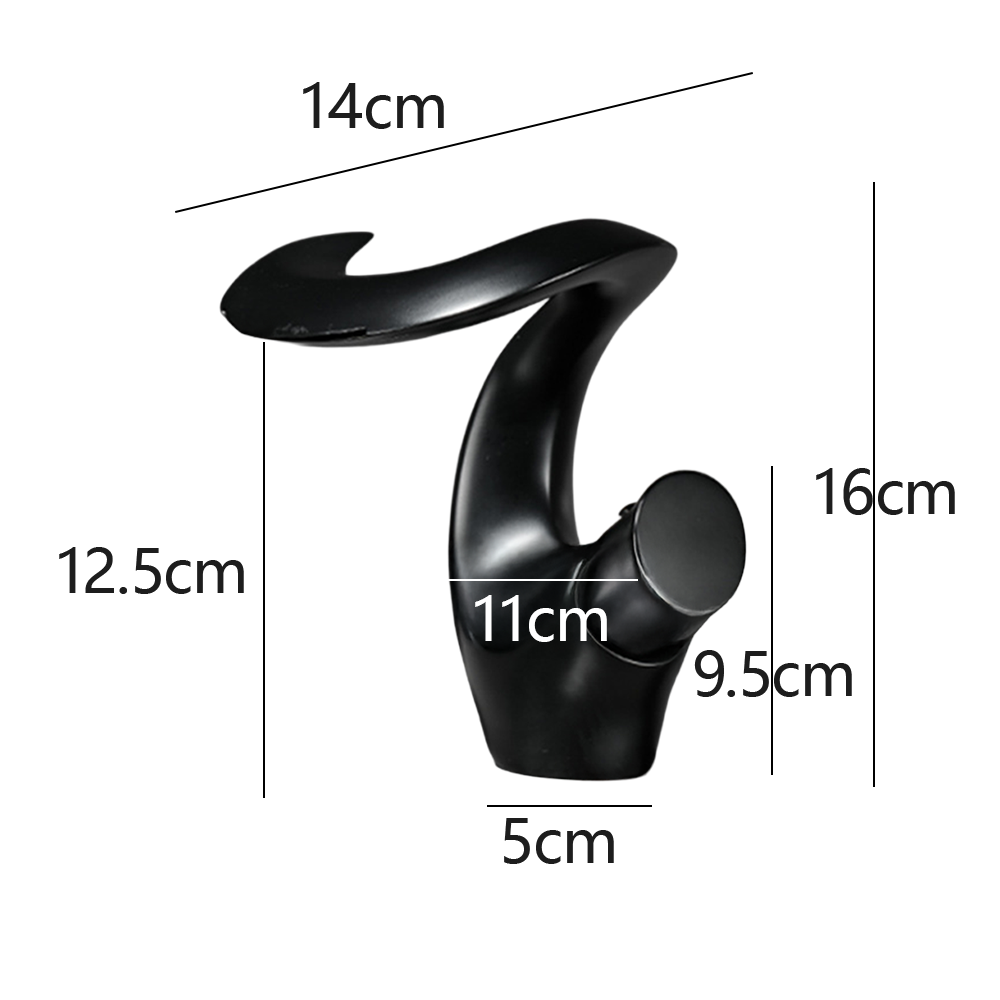 Modern Creative S-Shape Mono Basin Mixer Tap