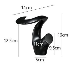 Modern Creative S-Shape Mono Basin Mixer Tap