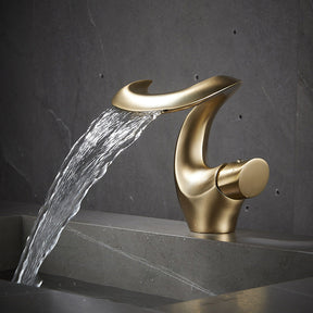 Modern Creative S-Shape Mono Basin Mixer Tap