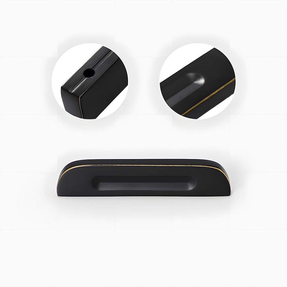 Modern Solid Pure Brass Cabinet Handles