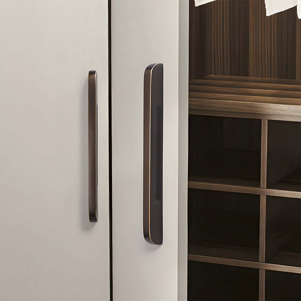 Modern Solid Pure Brass Cabinet Handles