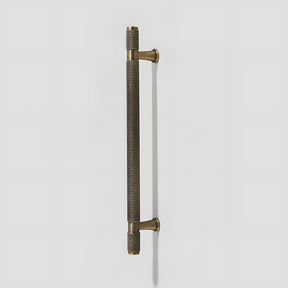 Solid Brass Gold Knurled Cupboard Bar Handles