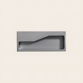 Modern Knurled Recessed Flush Pull Handles for Kitchen Cupboards & Drawers