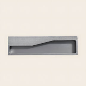 Modern Knurled Recessed Flush Pull Handles for Kitchen Cupboards & Drawers