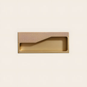 Modern Knurled Recessed Flush Pull Handles for Kitchen Cupboards & Drawers