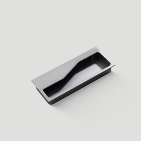 Modern Knurled Recessed Flush Pull Handles for Kitchen Cupboards & Drawers