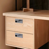 Modern Knurled Recessed Flush Pull Handles for Kitchen Cupboards & Drawers