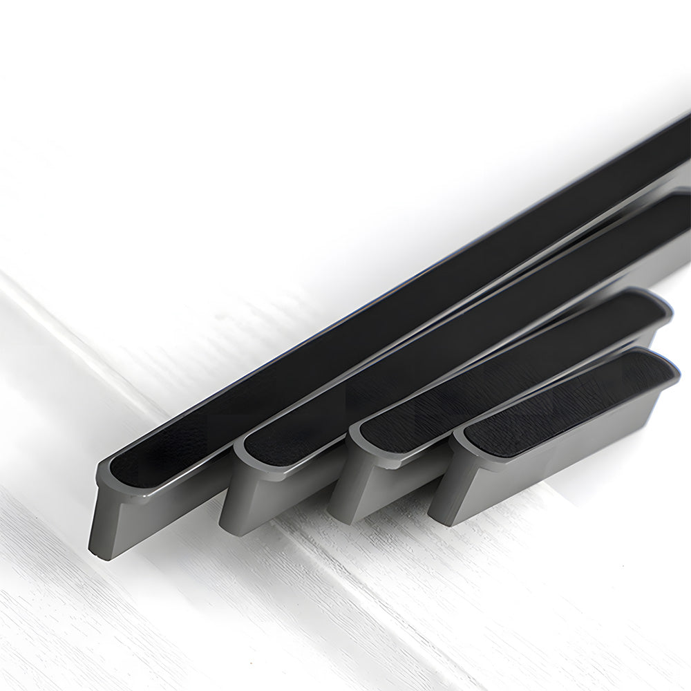 Modern Two-tone Leather Dresser Drawer Pulls