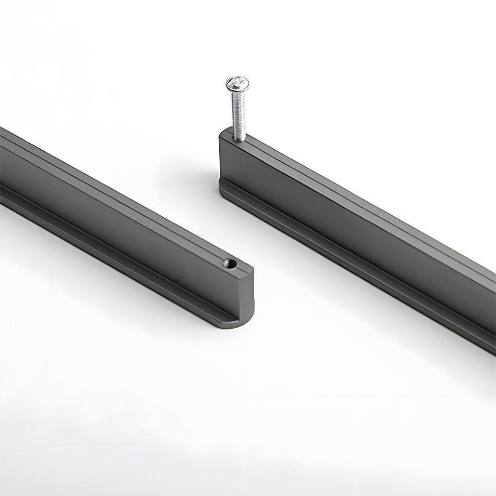 Modern Two-tone Leather Dresser Drawer Pulls