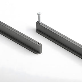 Modern Two-tone Leather Dresser Drawer Pulls