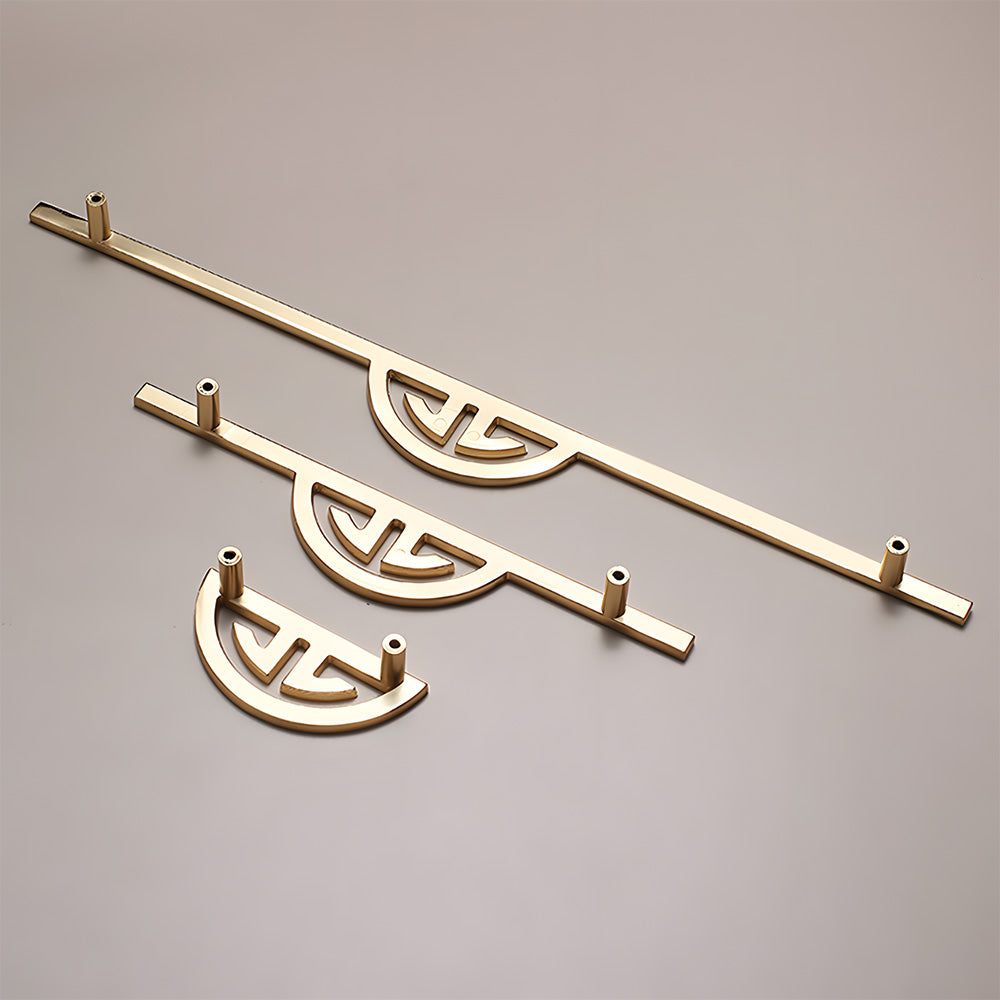 Unique Zinc Alloy Semi Circle Kitchen Cupboard Handles