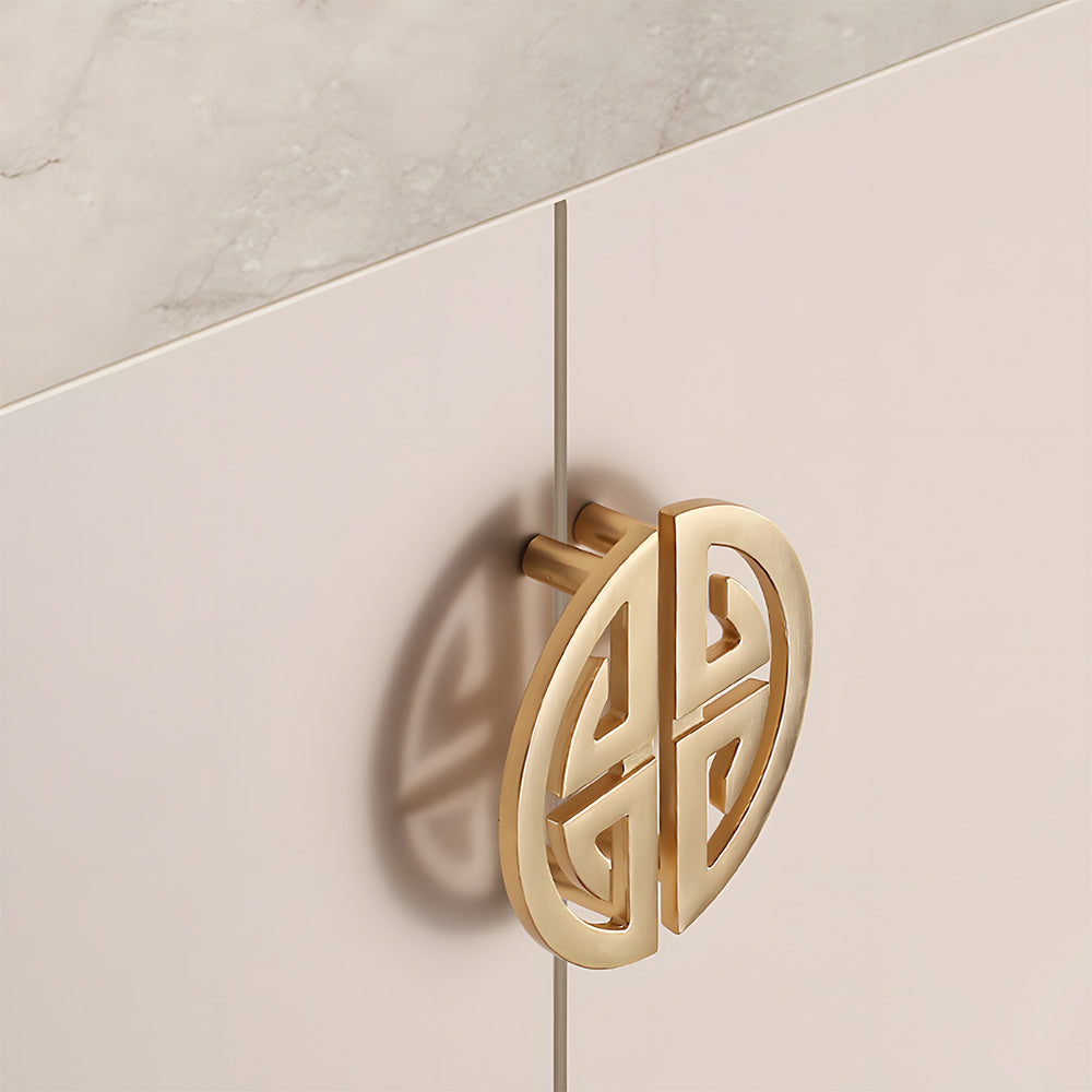 Unique Zinc Alloy Semi Circle Kitchen Cupboard Handles