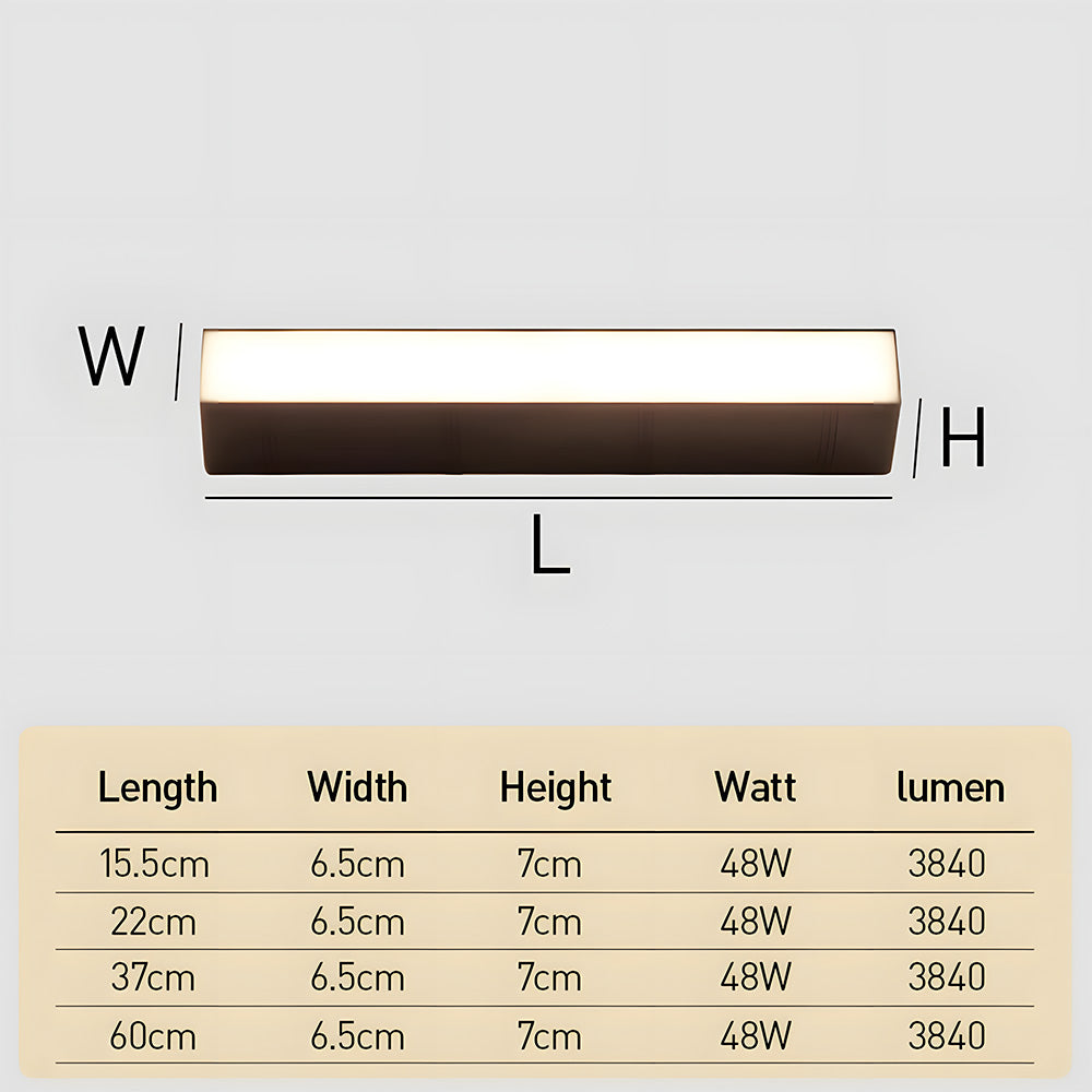 Three-way Luminous Waterproof LED Outdoor Wall Light