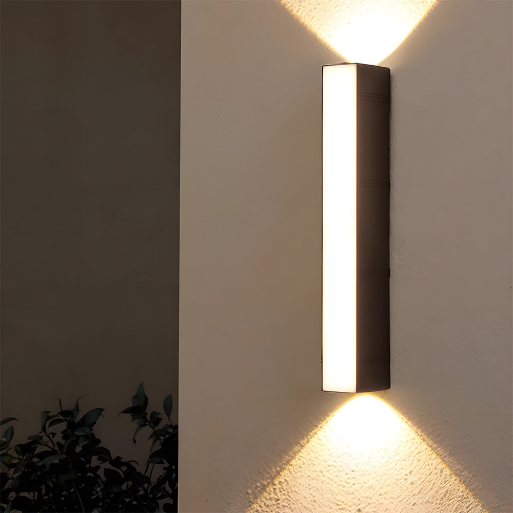 Three-way Luminous Waterproof LED Outdoor Wall Light