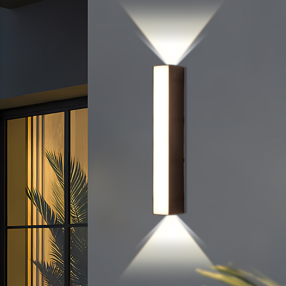 Three-way Luminous Waterproof LED Outdoor Wall Light