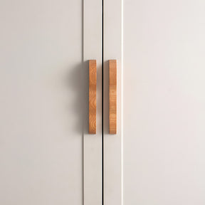 Unique Handmade Wavy Natural Wood Cabinet Handles