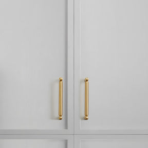 Unique Solid Brass T-Bar Cupboard Handles & Knobs