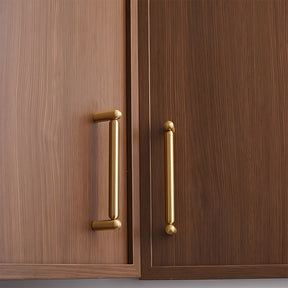 Unique Solid Brass T-Bar Cupboard Handles & Knobs