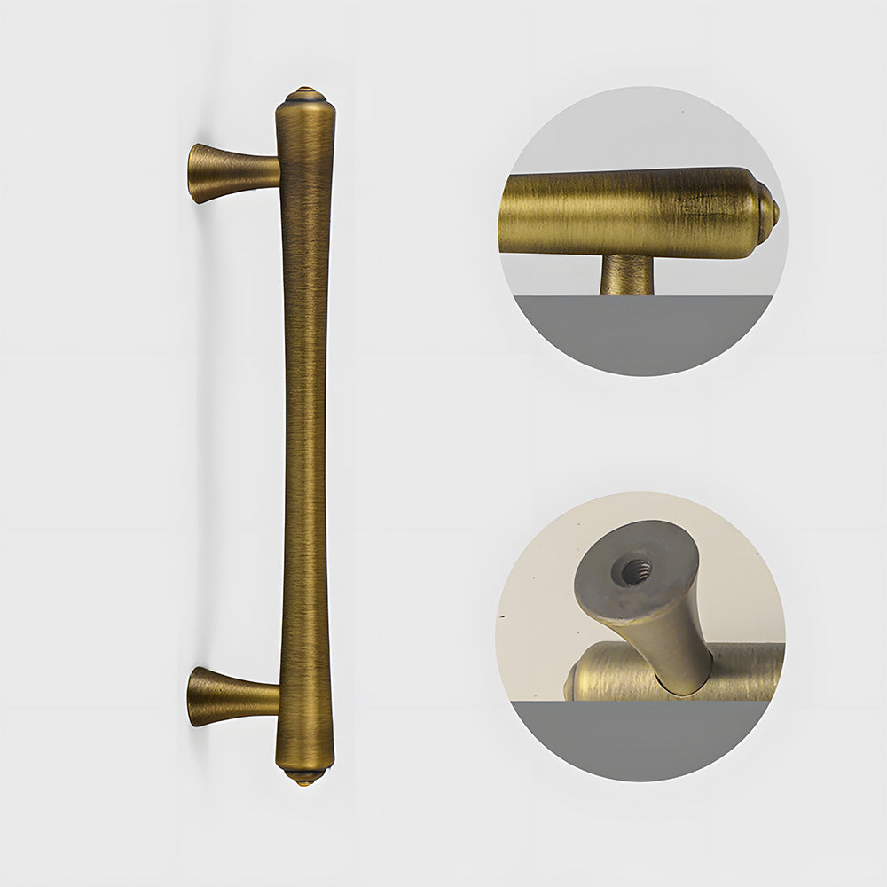 Vintage Brass Antique Bronze Cupboard Drawer Pulls