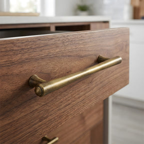 Vintage Brass Antique Bronze Cupboard Drawer Pulls